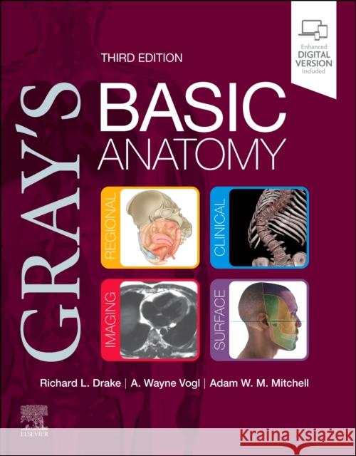 Gray's Basic Anatomy RICHARD DRAKE 9780323834421 ELSEVIER HS 1A - książka