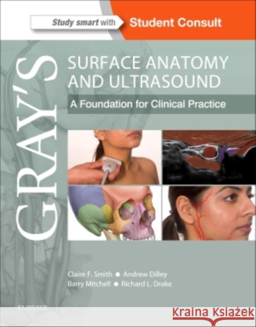 Gray's Surface Anatomy and Ultrasound: A Foundation for Clinical Practice Claire France Smith Andrew Dilley Barry Mitchell 9780702070181 Elsevier - książka