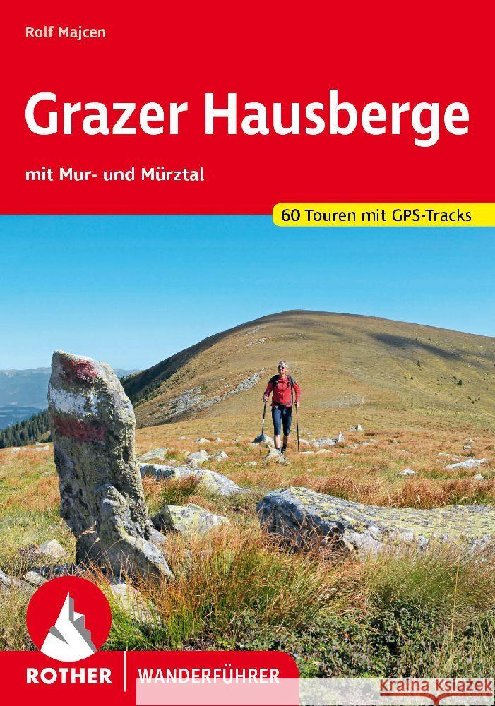Grazer Hausberge Majcen, Rolf 9783763346240 Bergverlag Rother - książka