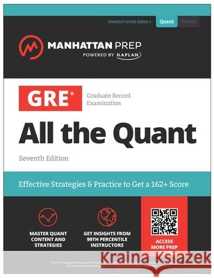 GRE All the Quant Manhattan Prep 9781506298863 Manhattan Prep Publishing - książka