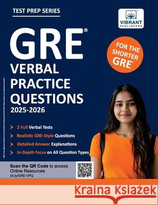 GRE Verbal Practice Questions Vibrant Publishers 9781636514413 Vibrant Publishers - książka