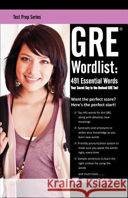 GRE Wordlist: 491 Essential Words Vibrant Publishers 9781479216765 Createspace - książka
