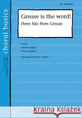 GREASE  9780571530663 FABER MUSIC LTD - książka