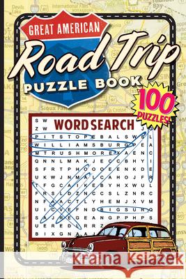 Great American Road Trip Puzzle Book  9781945187377 Grab a Pencil Press - książka
