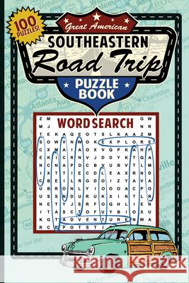 Great American Southeastern Road Trip Puzzle Book Applewood Books 9781945187162 Grab a Pencil Press - książka