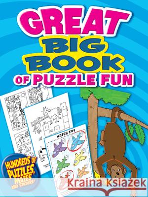 Great Big Book of Puzzle Fun Dover 9780486486772 Dover Publications - książka
