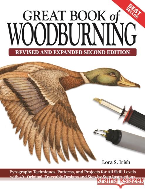 Great Book of Woodburning, Revised and Expanded Second Edition Lora S. Irish 9781497103146 Fox Chapel Publishing - książka