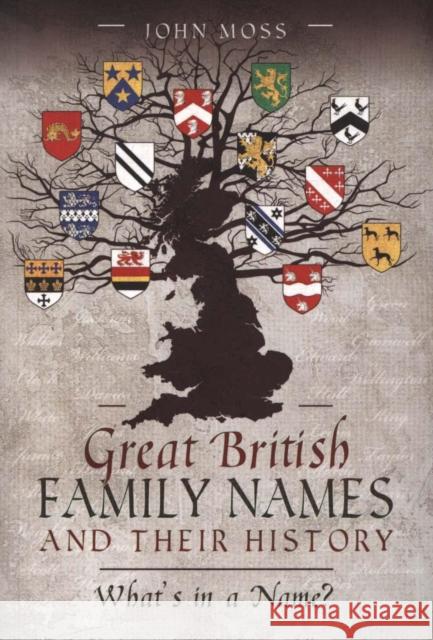 Great British Family Names and Their History: What's in a Name? John Moss   9781526751553 Pen & Sword Books Ltd - książka