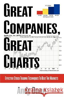 Great Companies, Great Charts: Effective Stock Trading Techniques to Beat the Markets Andy Dunn 9780595312757 iUniverse - książka