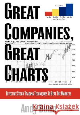 Great Companies, Great Charts: Effective Stock Trading Techniques to Beat the Markets Andy Dunn 9780595662883 iUniverse - książka