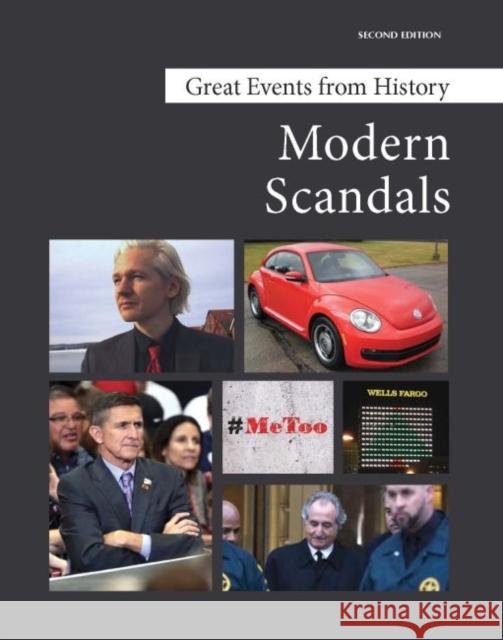 Great Events from History: Modern Scandals, Second Edition: Print Purchase Includes Free Online Access Salem Press 9781682177044 Salem Press - książka