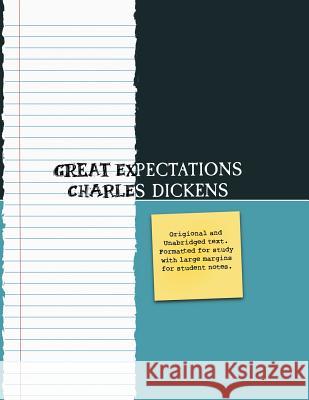 Great Expectation (Student Edition): Original and Unabridged Charles Dickens 9781499713114 Createspace - książka