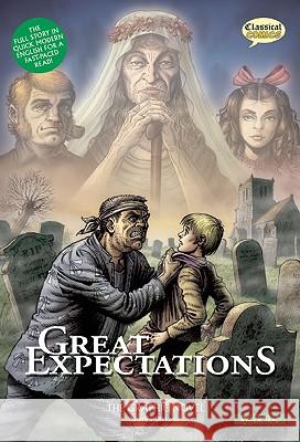 Great Expectations the Graphic Novel: Quick Text Dickens, Charles 9781906332600 Classical Comics - książka