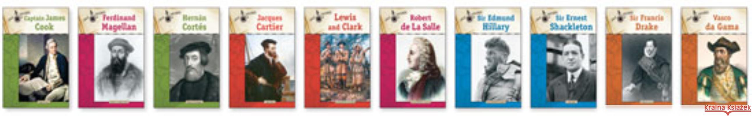 Great Explorers Set Various 9781604138481 Chelsea House Publications - książka