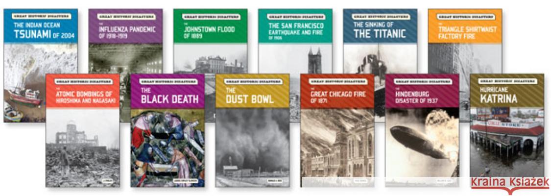 Great Historic Disasters Set Various                                  Chelsea House 9780791098912 Chelsea House Publications - książka