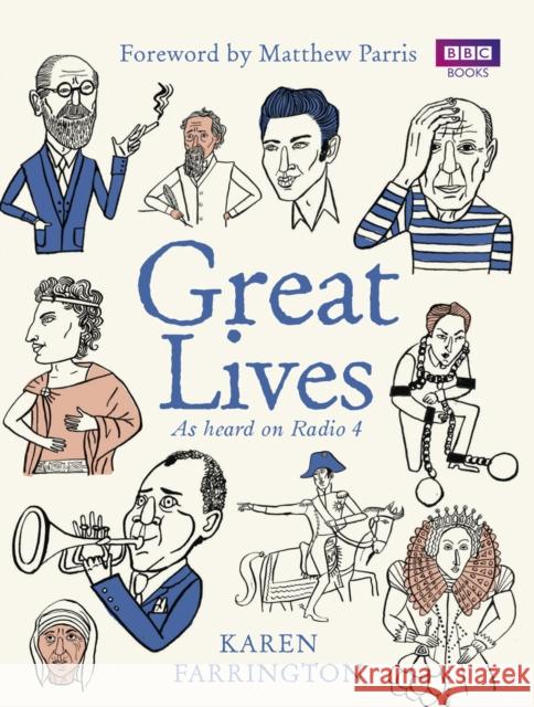 Great Lives: As Heard on Radio 4 Karen Farrington 9781849901093  - książka