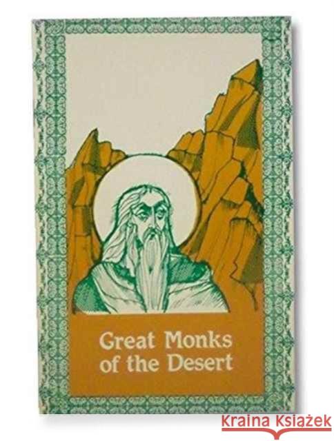 GREAT MONKS OF THE DESERT ZAHIRSKY  VALERIE 9780866420075 SPCK - książka