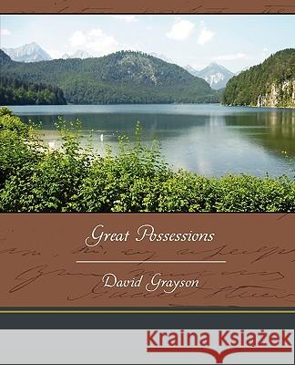 Great Possessions David Grayson 9781438594453 Book Jungle - książka