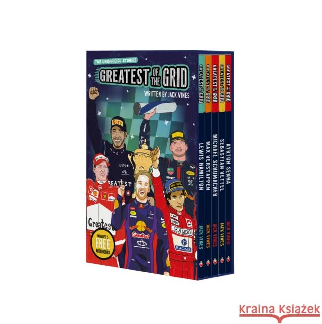 Greatest of the Grid 5 Book Collection Jack Vines 9781836892281 Sweet Cherry Publishing - książka