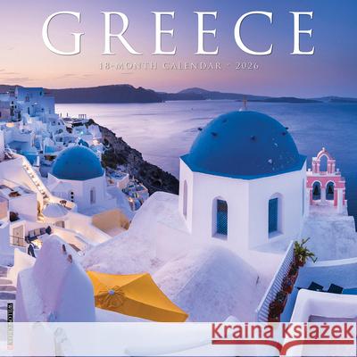 Greece 2026 12 X 12 Wall Calendar Willow Creek Press 9781549251382 Wlcp - książka