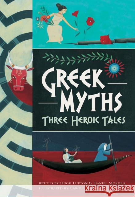 Greek Myths Hugh Lupton Daniel Morton 9781782853497 Barefoot Books - książka