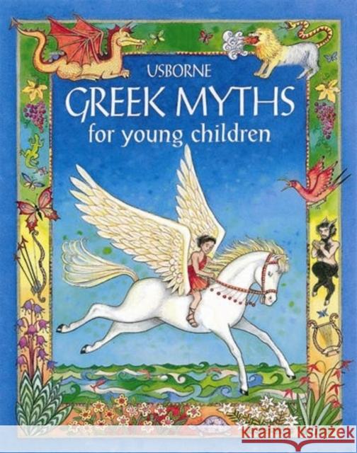 Greek Myths for Young Children Heather Amery 9780746037256 Usborne Publishing Ltd - książka