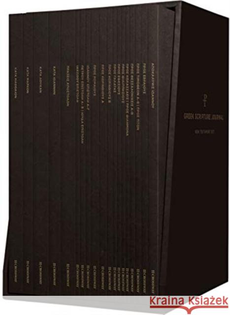 Greek Scripture Journal: New Testament Set  9781433570810 Crossway Books - książka