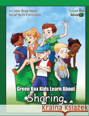 Green Box Kids Learn About Sharing Kaminski, Barbara 9780997585834 Green Box ABA, Pllc - książka