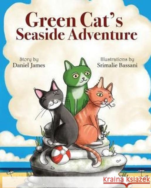 Green Cat's Seaside Adventure Daniel James Srimalie Bassani 9780996685344 Albion Fields Publishing LLC - książka