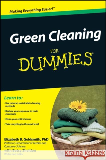 Green Cleaning for Dummies Goldsmith, Elizabeth B. 9780470391068  - książka