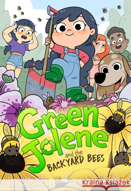 Green Jolene and the Backyard Bees Wendy Mass Billy Yong 9781368107587 Disney Hyperion - książka