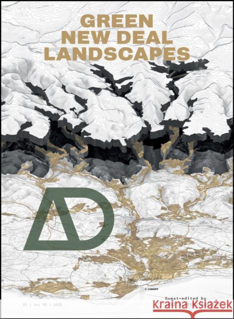 Green New Deal Landscapes Jose a. Ramirez 9781119743255 Wiley - książka