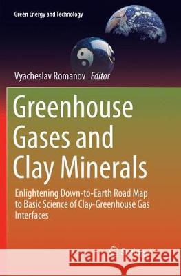 Greenhouse Gases and Clay Minerals: Enlightening Down-To-Earth Road Map to Basic Science of Clay-Greenhouse Gas Interfaces Romanov, Vyacheslav 9783319791821 Springer - książka
