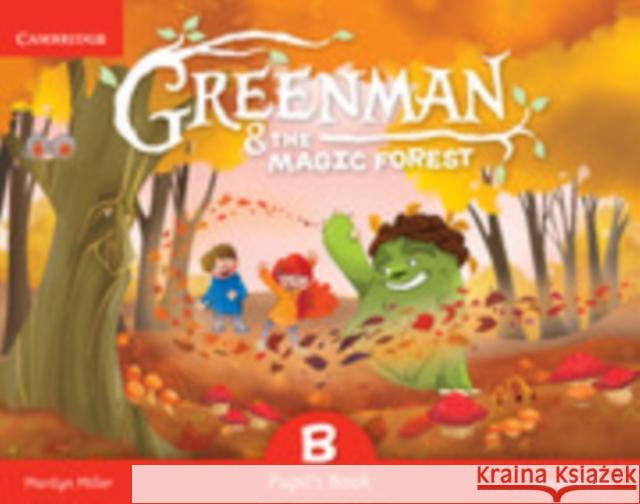 Greenman and the Magic Forest B Pupil's Book with Stickers and Pop-outs Karen Elliott 9788490368343 Cambridge University Press - książka