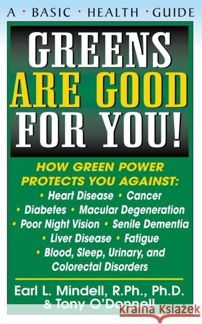 Greens Are Good for You!  9781681627267 Basic Health Publications - książka