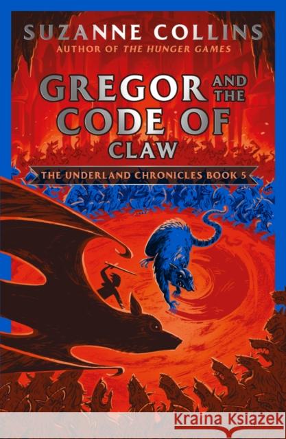 Gregor and the Code of Claw Suzanne Collins   9780702303296 Scholastic - książka