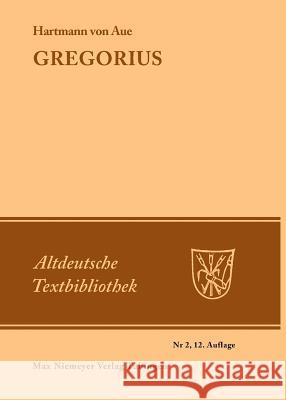 Gregorius Hermann Hartmann Von Aue Paul, Hermann Paul, Ludwig Wolff 9783111215297 De Gruyter - książka