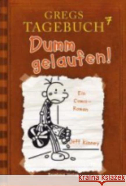 Gregs Tagebuch - Dumm gelaufen! : Ein Comic-Roman Kinney, Jeff 9783833936319 Baumhaus Verlag GmbH - książka