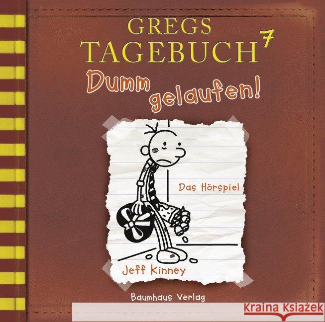 Gregs Tagebuch - Dumm gelaufen!, Audio-CD : Das Hörspiel Kinney, Jeff 9783785756171 Bastei Lübbe - książka