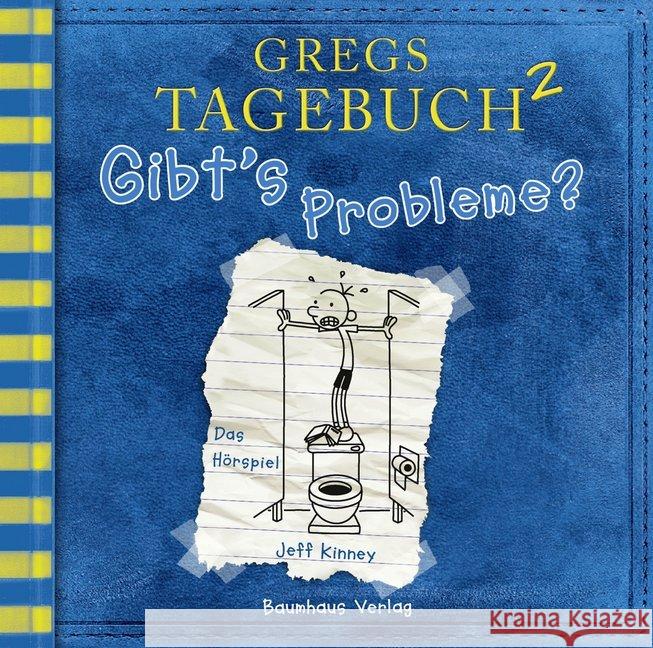 Gregs Tagebuch - Gibt's Probleme?, Audio-CD : Das Hörspiel Kinney, Jeff 9783785756126 Bastei Lübbe - książka