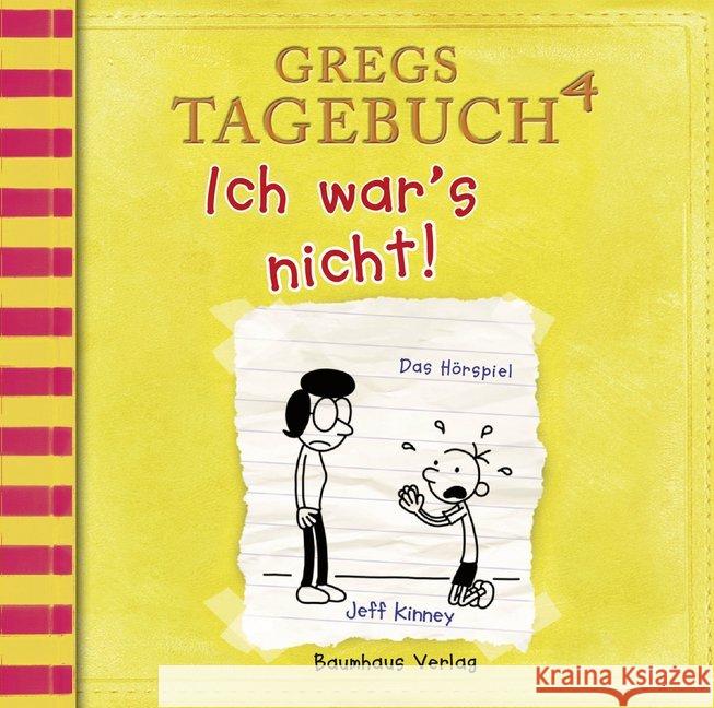 Gregs Tagebuch - Ich war's nicht!, Audio-CD : Das Hörspiel Kinney, Jeff 9783785756140 Bastei Lübbe - książka