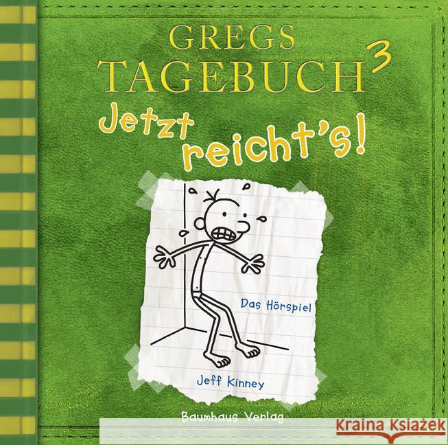 Gregs Tagebuch - Jetzt reicht's!, Audio-CD : Das Hörspiel Kinney, Jeff 9783785756133 Bastei Lübbe - książka
