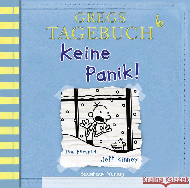 Gregs Tagebuch - Keine Panik!, Audio-CD : Das Hörspiel Kinney, Jeff 9783785756164 Bastei Lübbe - książka