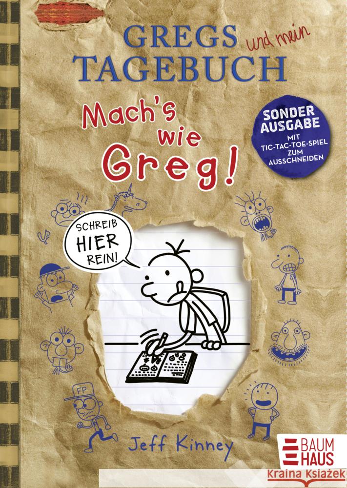 Gregs Tagebuch - Mach's wie Greg! Kinney, Jeff 9783833908927 Baumhaus Medien - książka