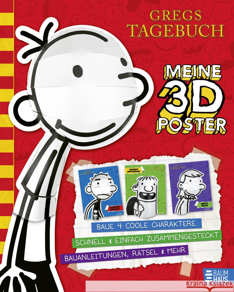 Gregs Tagebuch - Meine 3D-Poster Kinney, Jeff 9783833910098 Baumhaus Medien - książka