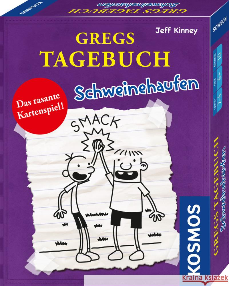 Gregs Tagebuch - Schweinehaufen (Kinderspiel) Kinney, Jeff, Prinz, Matthias 4002051741747 Kosmos Spiele - książka