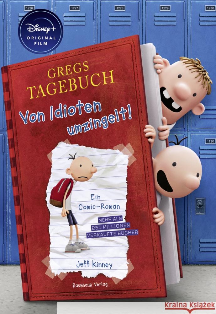 Gregs Tagebuch - Von Idioten umzingelt! (Disney+ Sonderausgabe) Kinney, Jeff 9783833907302 Baumhaus Medien - książka