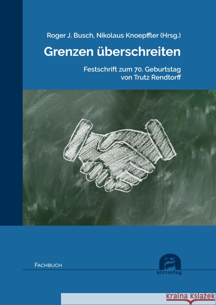 Grenzen überschreiten  9783831684953 Utz Verlag - książka