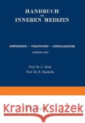 Grenzgebiete, Vergiftungen, Generalregister Bach-Marburg, L. 9783662018248 Springer - książka