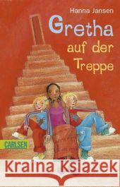 Gretha auf der Treppe Jansen, Hanna   9783551358455 Carlsen - książka